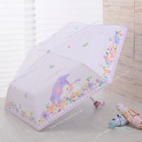 三麗鷗 晴雨兩用摺疊傘-花卉